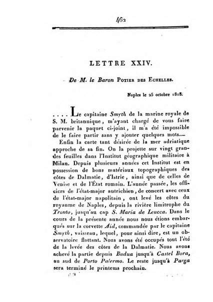 Correspondance astronomique, geographique, hydrographique et statistique du Baron de Zach