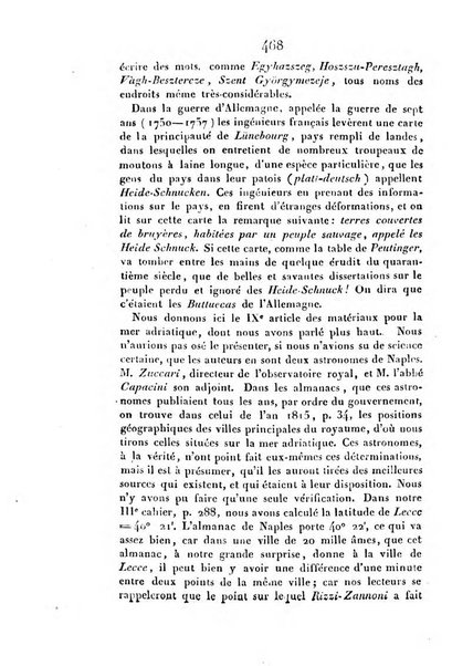 Correspondance astronomique, geographique, hydrographique et statistique du Baron de Zach