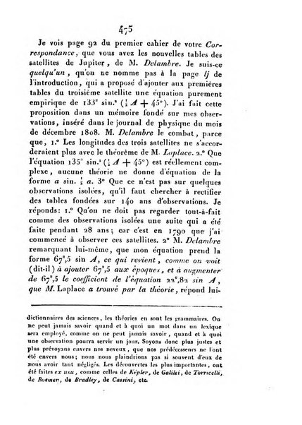 Correspondance astronomique, geographique, hydrographique et statistique du Baron de Zach