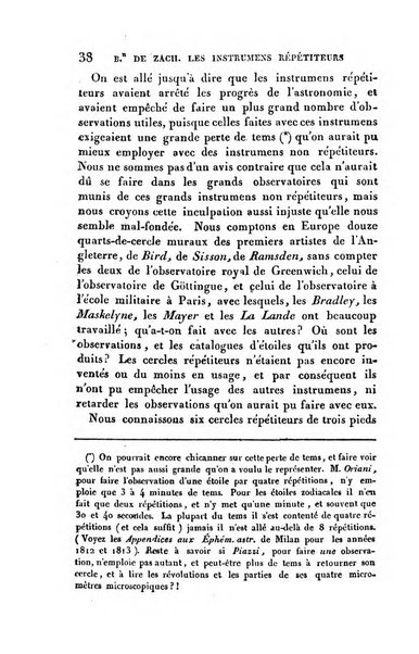 Correspondance astronomique, geographique, hydrographique et statistique du Baron de Zach