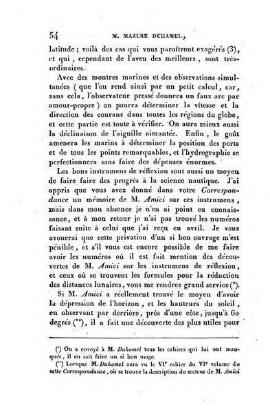 Correspondance astronomique, geographique, hydrographique et statistique du Baron de Zach