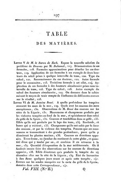 Correspondance astronomique, geographique, hydrographique et statistique du Baron de Zach