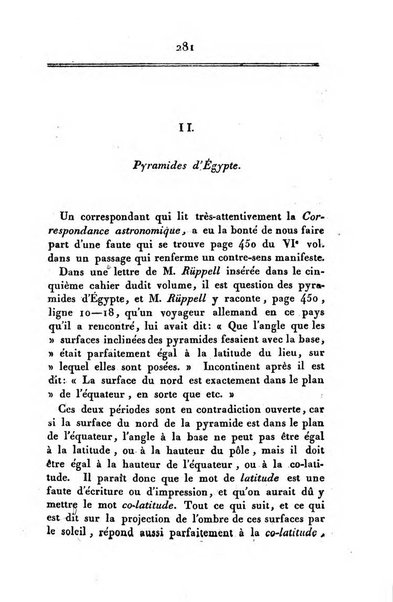 Correspondance astronomique, geographique, hydrographique et statistique du Baron de Zach