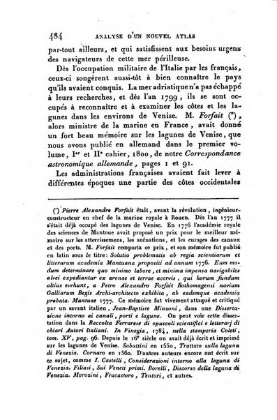 Correspondance astronomique, geographique, hydrographique et statistique du Baron de Zach