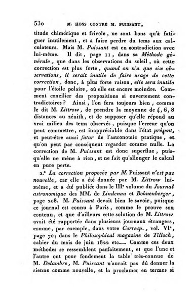 Correspondance astronomique, geographique, hydrographique et statistique du Baron de Zach