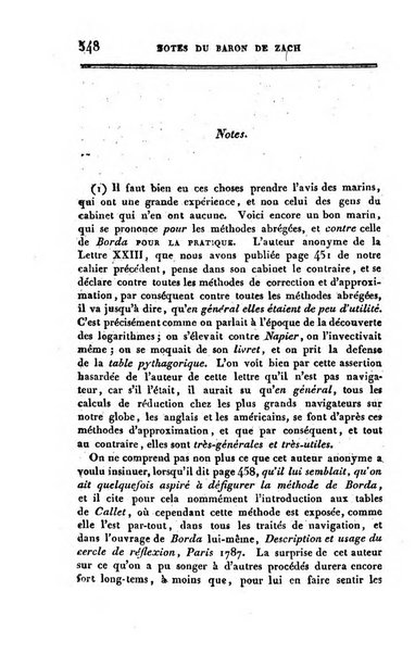 Correspondance astronomique, geographique, hydrographique et statistique du Baron de Zach