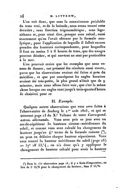 Correspondance astronomique, geographique, hydrographique et statistique du Baron de Zach