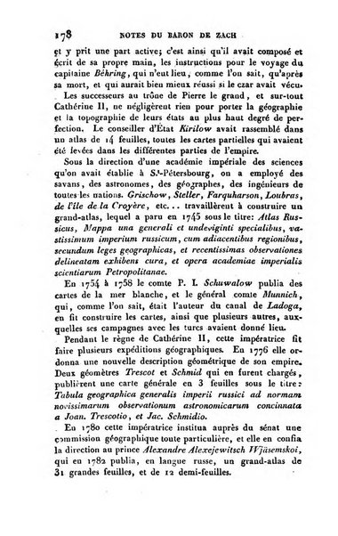 Correspondance astronomique, geographique, hydrographique et statistique du Baron de Zach