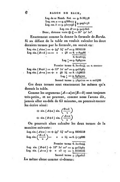 Correspondance astronomique, geographique, hydrographique et statistique du Baron de Zach