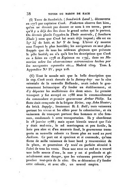 Correspondance astronomique, geographique, hydrographique et statistique du Baron de Zach