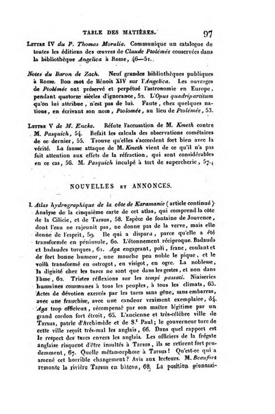 Correspondance astronomique, geographique, hydrographique et statistique du Baron de Zach