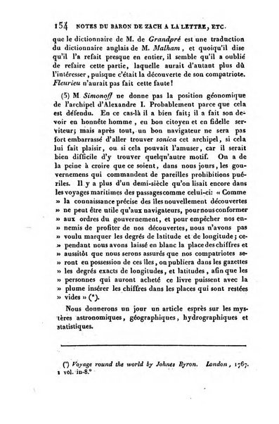 Correspondance astronomique, geographique, hydrographique et statistique du Baron de Zach