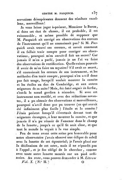 Correspondance astronomique, geographique, hydrographique et statistique du Baron de Zach