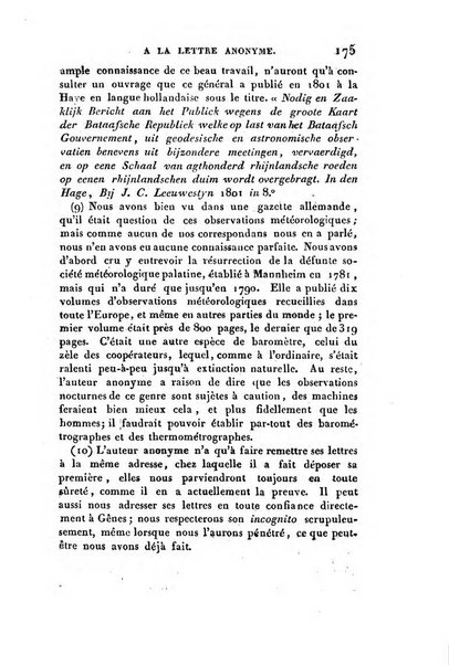 Correspondance astronomique, geographique, hydrographique et statistique du Baron de Zach