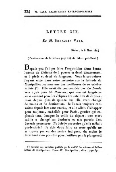 Correspondance astronomique, geographique, hydrographique et statistique du Baron de Zach