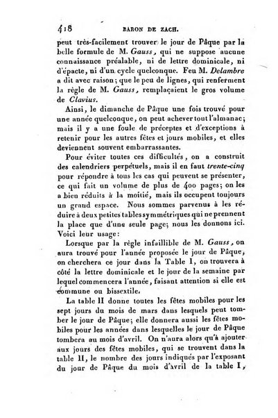 Correspondance astronomique, geographique, hydrographique et statistique du Baron de Zach