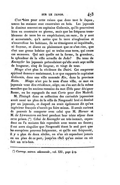 Correspondance astronomique, geographique, hydrographique et statistique du Baron de Zach