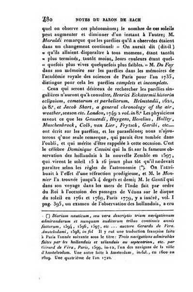 Correspondance astronomique, geographique, hydrographique et statistique du Baron de Zach