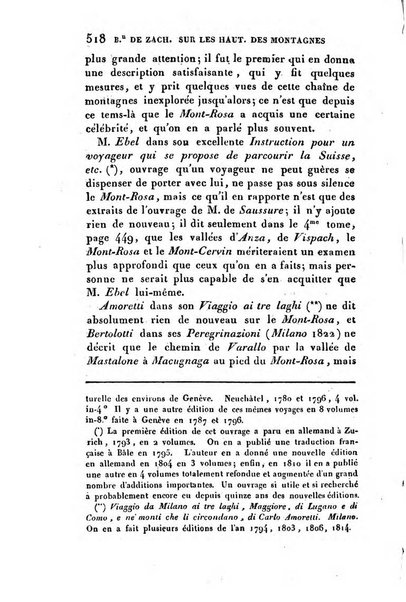 Correspondance astronomique, geographique, hydrographique et statistique du Baron de Zach