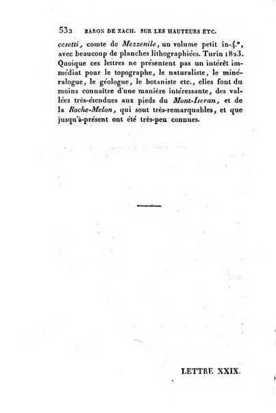 Correspondance astronomique, geographique, hydrographique et statistique du Baron de Zach