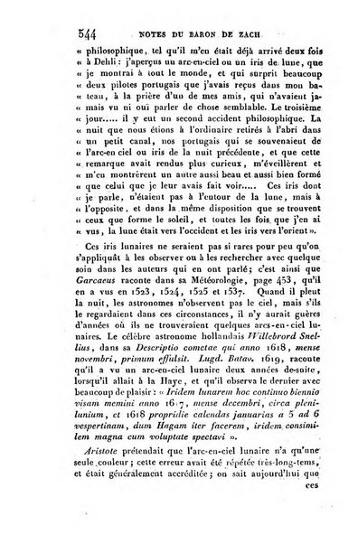 Correspondance astronomique, geographique, hydrographique et statistique du Baron de Zach