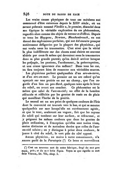 Correspondance astronomique, geographique, hydrographique et statistique du Baron de Zach