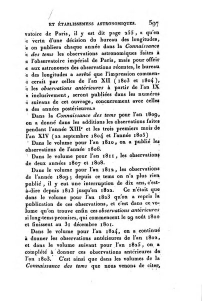 Correspondance astronomique, geographique, hydrographique et statistique du Baron de Zach