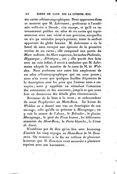 Correspondance astronomique, geographique, hydrographique et statistique du Baron de Zach