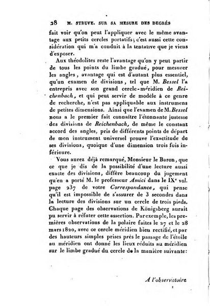 Correspondance astronomique, geographique, hydrographique et statistique du Baron de Zach