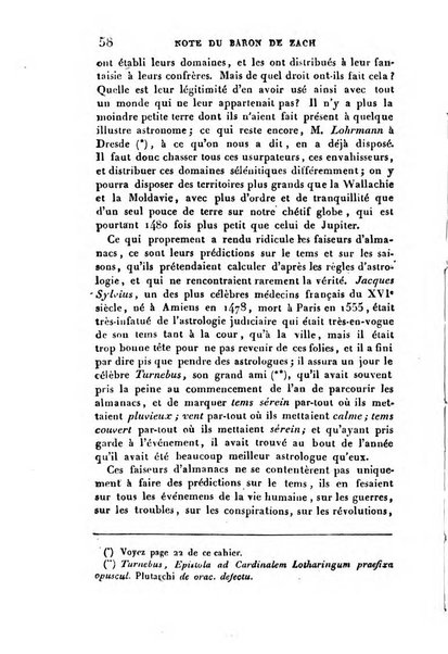 Correspondance astronomique, geographique, hydrographique et statistique du Baron de Zach