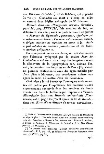 Correspondance astronomique, geographique, hydrographique et statistique du Baron de Zach