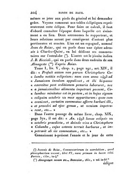 Correspondance astronomique, geographique, hydrographique et statistique du Baron de Zach