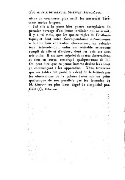 Correspondance astronomique, geographique, hydrographique et statistique du Baron de Zach