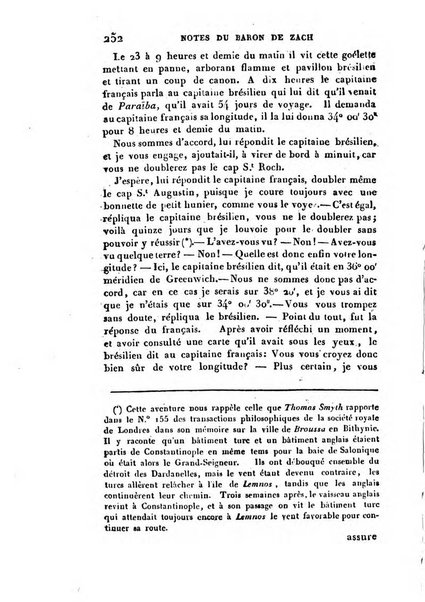 Correspondance astronomique, geographique, hydrographique et statistique du Baron de Zach