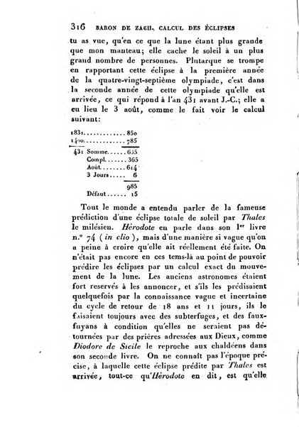 Correspondance astronomique, geographique, hydrographique et statistique du Baron de Zach