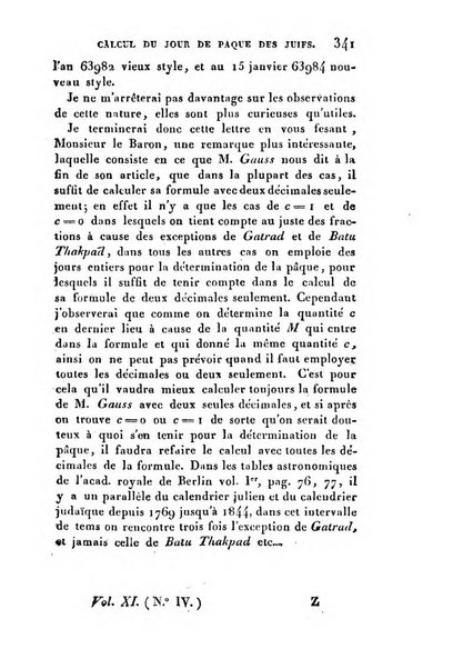 Correspondance astronomique, geographique, hydrographique et statistique du Baron de Zach