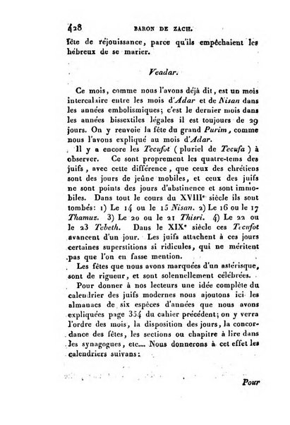 Correspondance astronomique, geographique, hydrographique et statistique du Baron de Zach