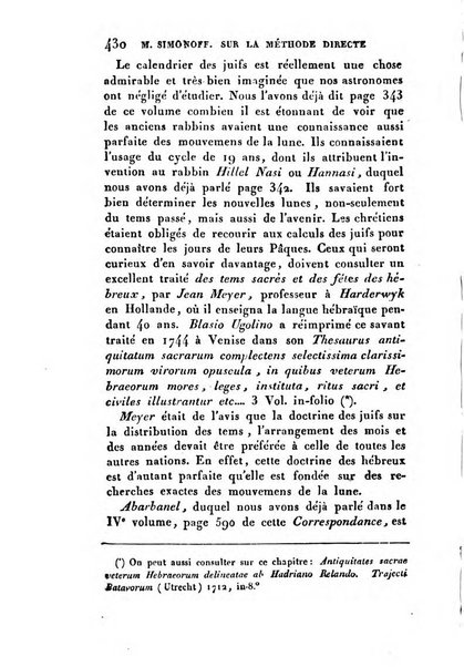 Correspondance astronomique, geographique, hydrographique et statistique du Baron de Zach