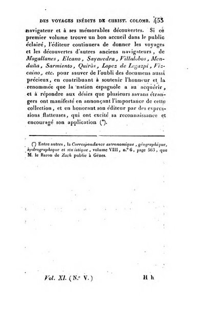 Correspondance astronomique, geographique, hydrographique et statistique du Baron de Zach