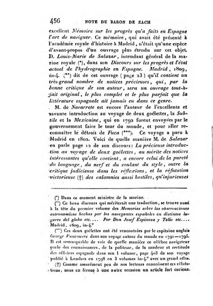 Correspondance astronomique, geographique, hydrographique et statistique du Baron de Zach