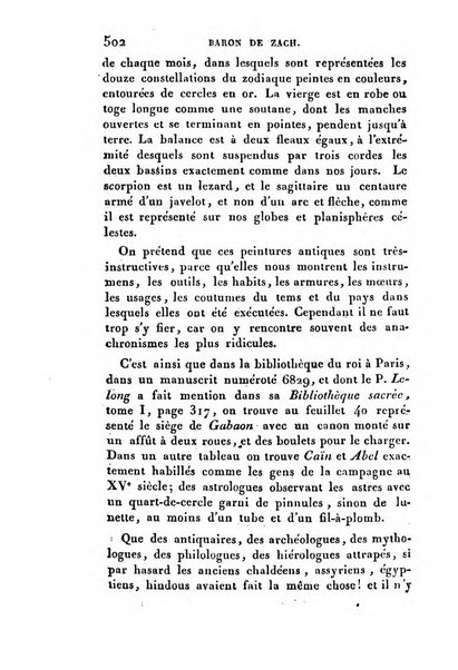 Correspondance astronomique, geographique, hydrographique et statistique du Baron de Zach