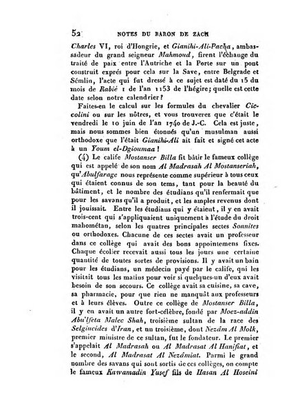 Correspondance astronomique, geographique, hydrographique et statistique du Baron de Zach