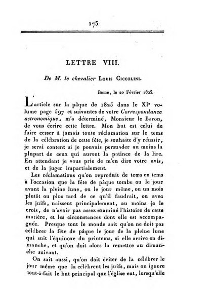 Correspondance astronomique, geographique, hydrographique et statistique du Baron de Zach