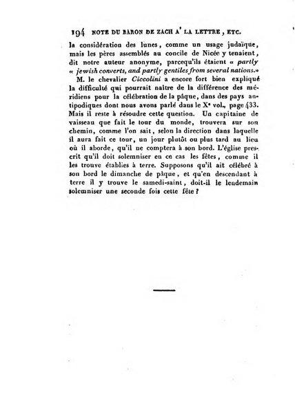 Correspondance astronomique, geographique, hydrographique et statistique du Baron de Zach