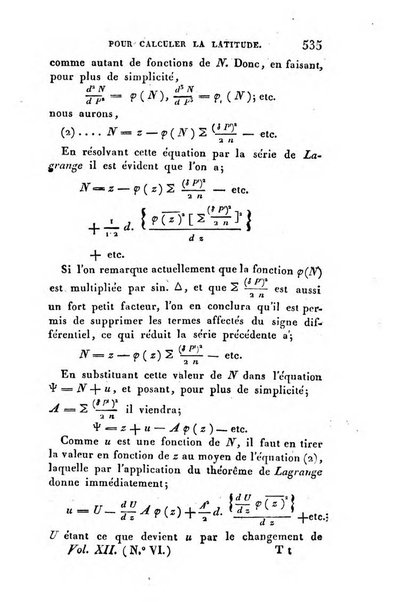 Correspondance astronomique, geographique, hydrographique et statistique du Baron de Zach