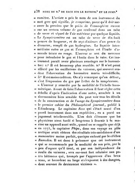 Correspondance astronomique, geographique, hydrographique et statistique du Baron de Zach