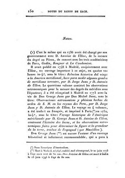 Correspondance astronomique, geographique, hydrographique et statistique du Baron de Zach