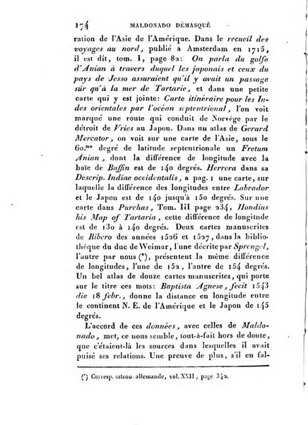 Correspondance astronomique, geographique, hydrographique et statistique du Baron de Zach