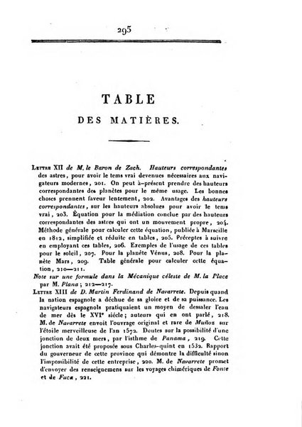 Correspondance astronomique, geographique, hydrographique et statistique du Baron de Zach