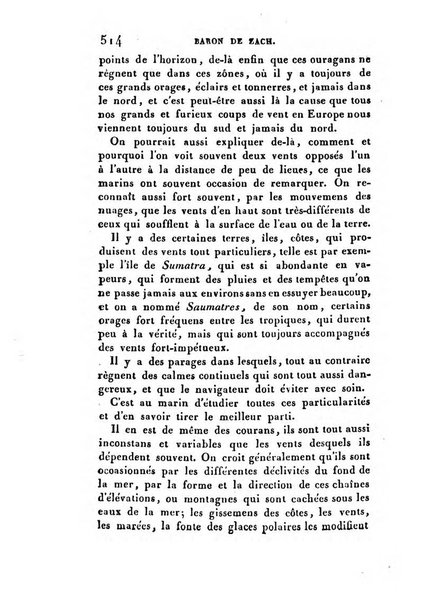 Correspondance astronomique, geographique, hydrographique et statistique du Baron de Zach